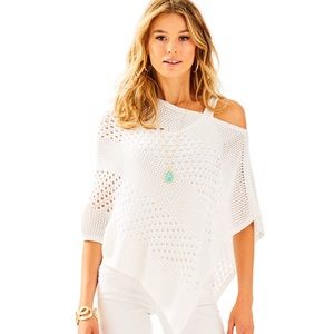 Lilly Pulitzer Lissy Wrap un Resort White NWT